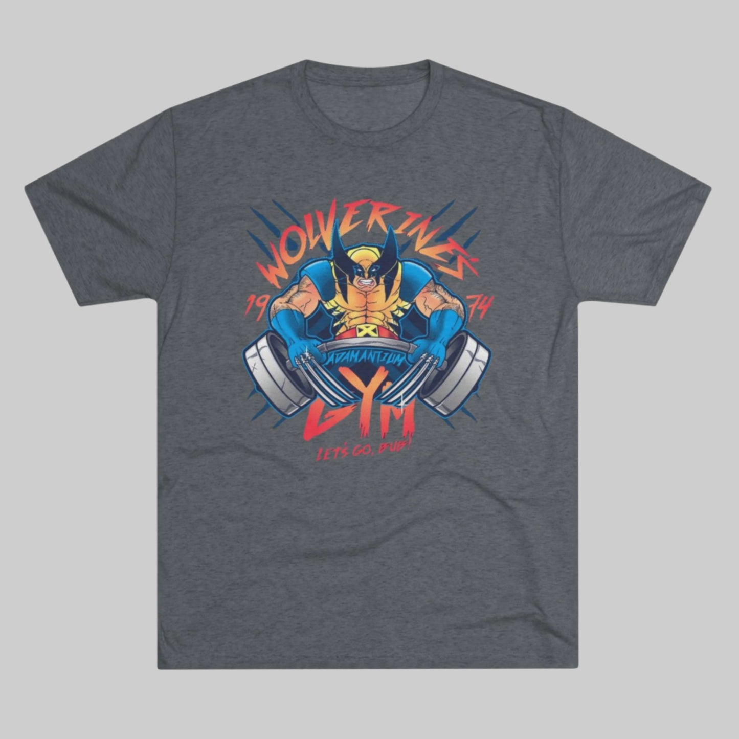Wolverine Gym Tri-Blend T Shirt