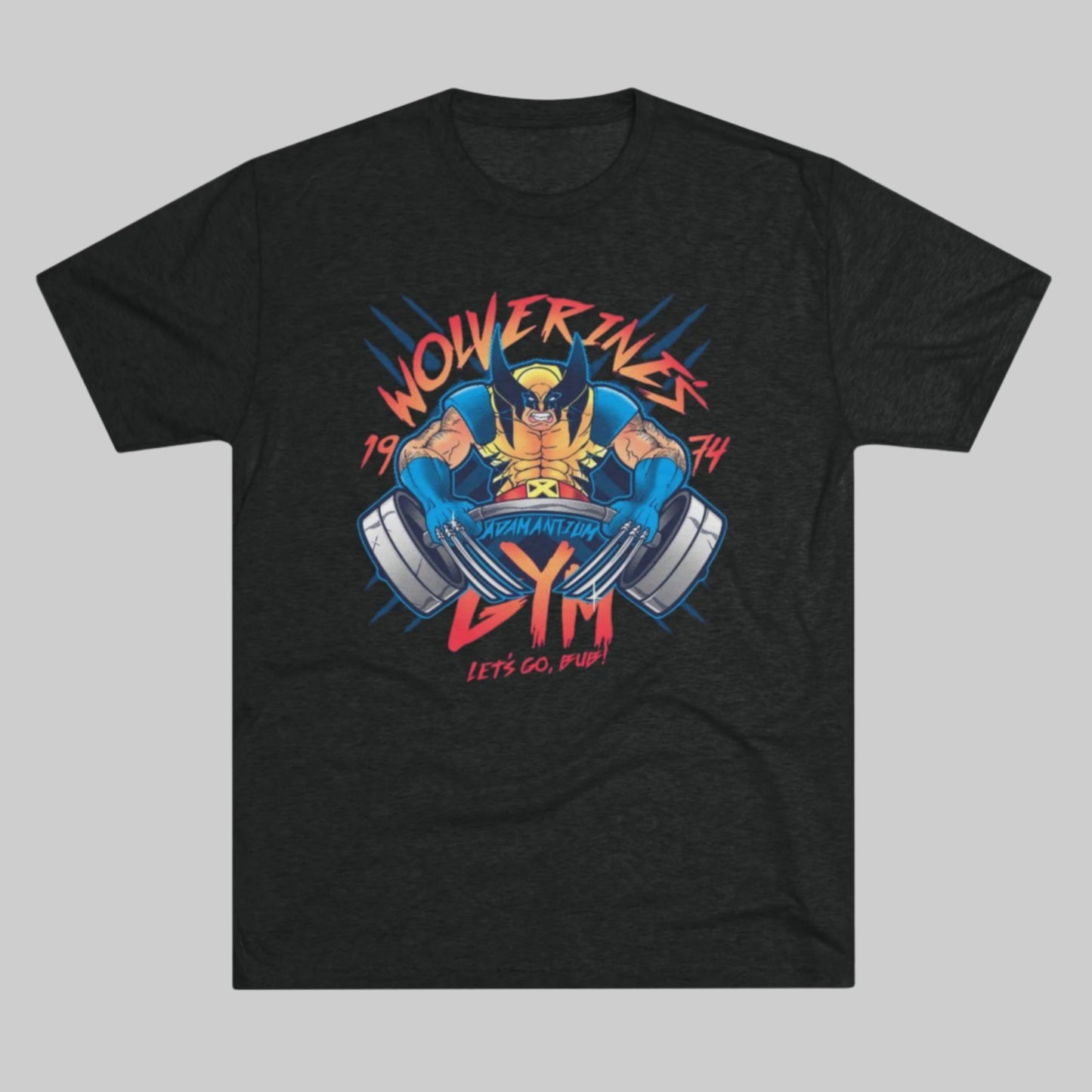 Wolverine Gym Tri-Blend T Shirt
