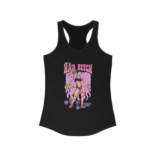 Bad Bitch O Clock Racerback Tank