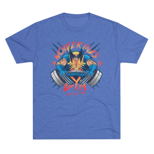 Wolverine Gym Tri-Blend T Shirt